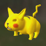 3d pikachu