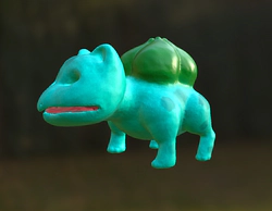 3d bulbasaur