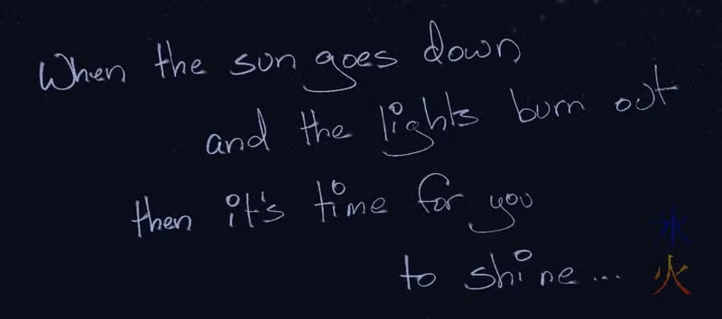 text that took a long time to make it look like it didn't take a long time
