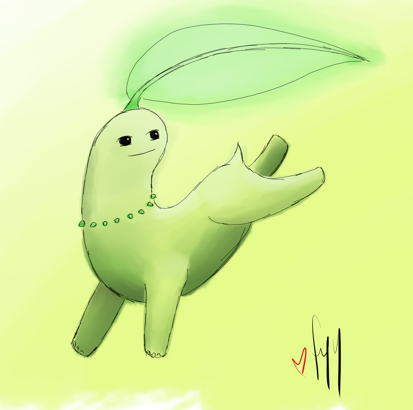 gen 2 chikorita