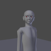 Blender3d model looking annoyed