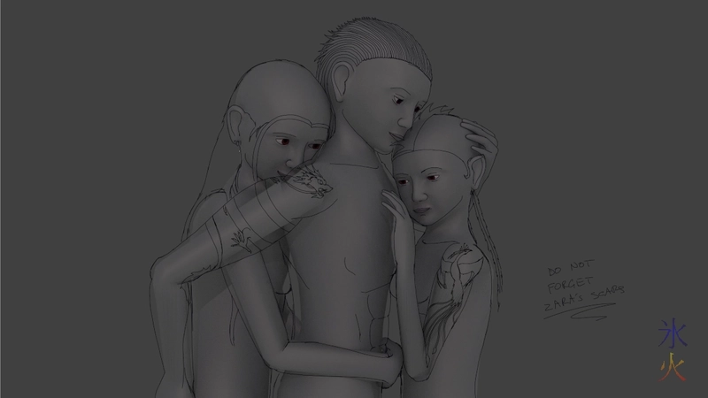 lineart from base render