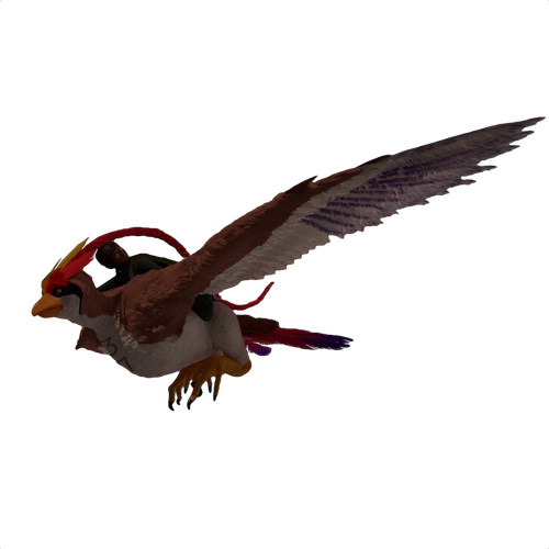 mega-pidgeot flying