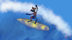 Surf's upgoat!