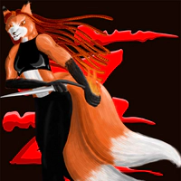 angry kitsune