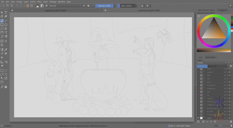 witchies lineart witchies lineart