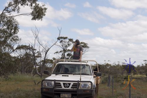 The other ute and the other running gunner