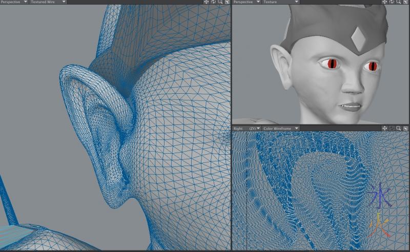 3d ear work in progress screenshot