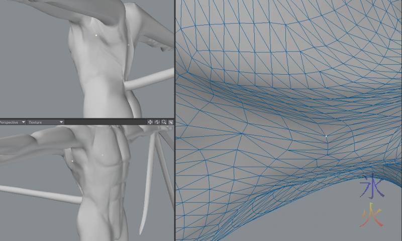 3d torso work in progress