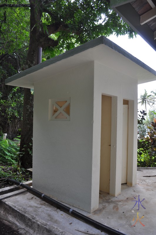 Tai Jin House rear toilet block