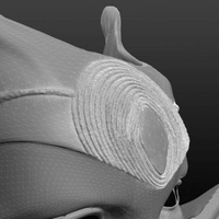 wireframe shade in sculptris