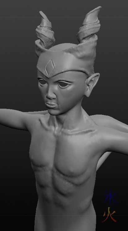 Started work on torso in Sculptris