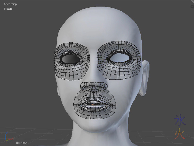 Base head retopo Base head retopo