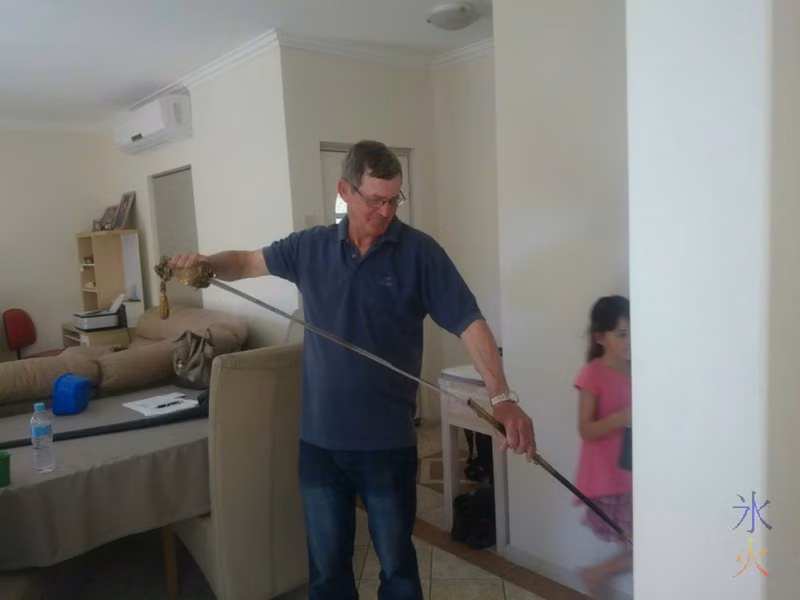 Military dress sword