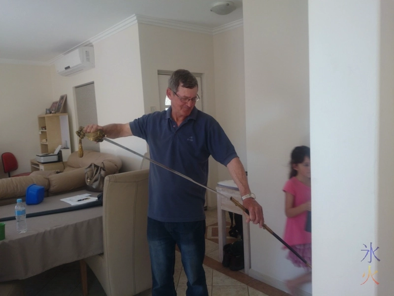 Military dress sword