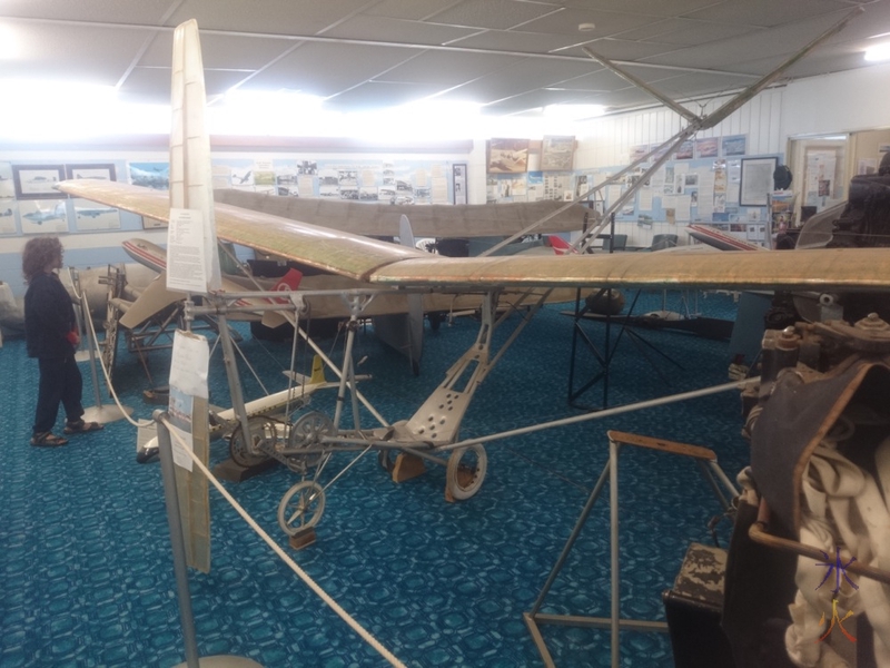 Glider at aircraft museum in Beverley, Western Australia
