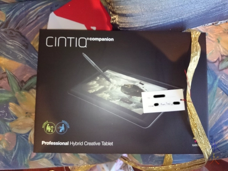 Wacom Cintiq Companion Hybrid that was hidden inside The Gold Box