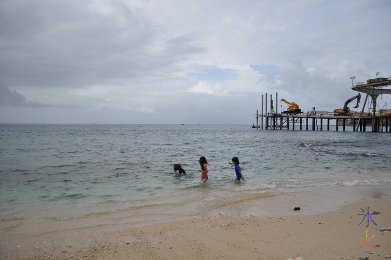 Swimming at Flying Fish Cove, Christmas Island, Australia