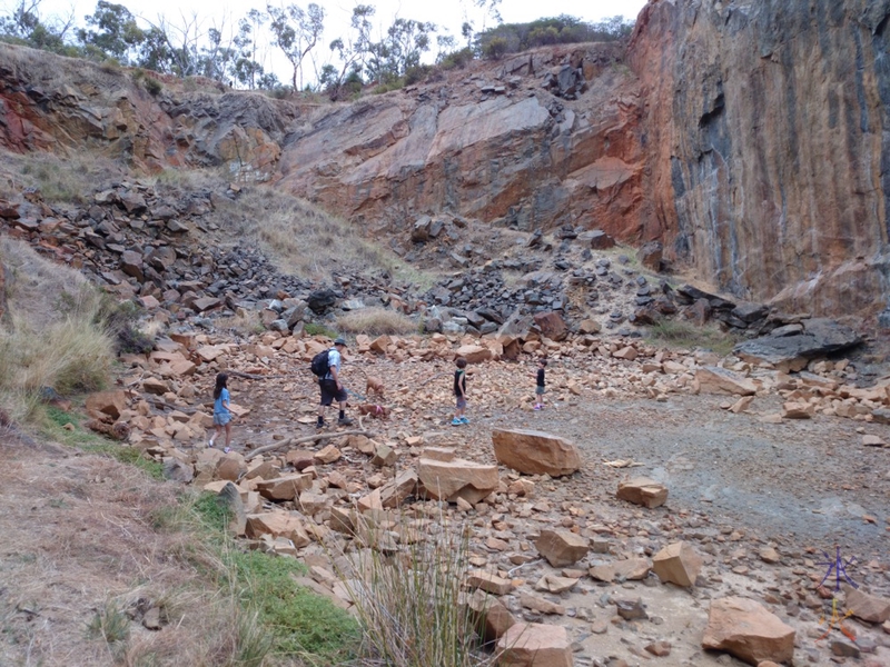 Abandoned quarry