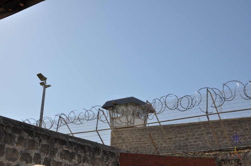 Guard tower from exercise yard, Fremantle Prison, Western Australia