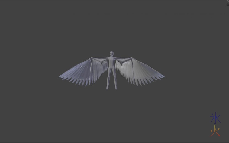 Blender Avian model with 5m wingspan