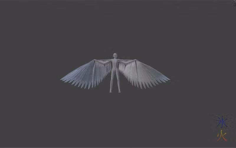 Blender Avian model with 5m wingspan