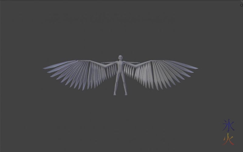 Blender Avian model with 7m wingspan