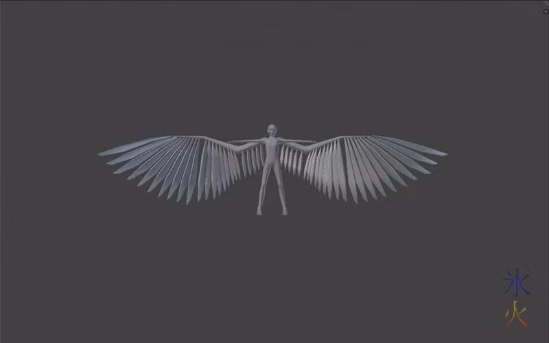 Blender Avian model with 7m wingspan
