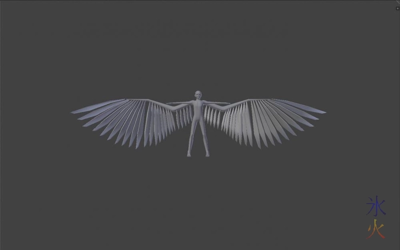 Blender Avian model with 7m wingspan