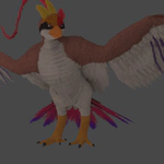 3d mega-pidgeot completed enough for the collab with the deadline front shot