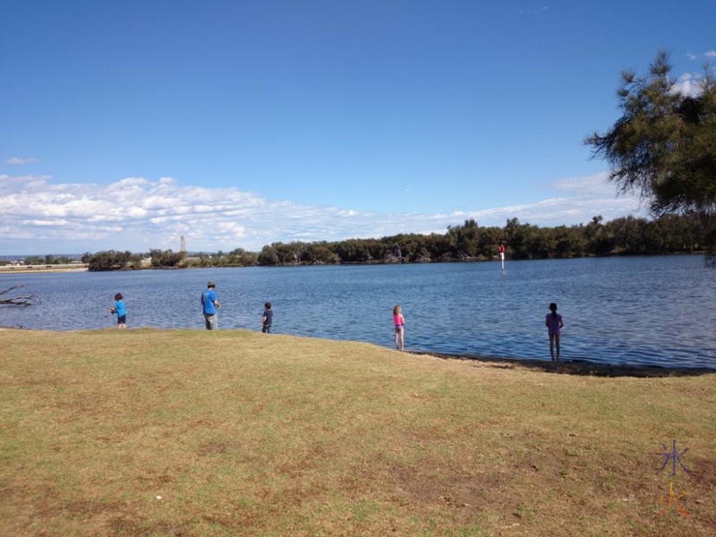 Fishing near Garratt Rd Bridge, Bayswater, Western Australia