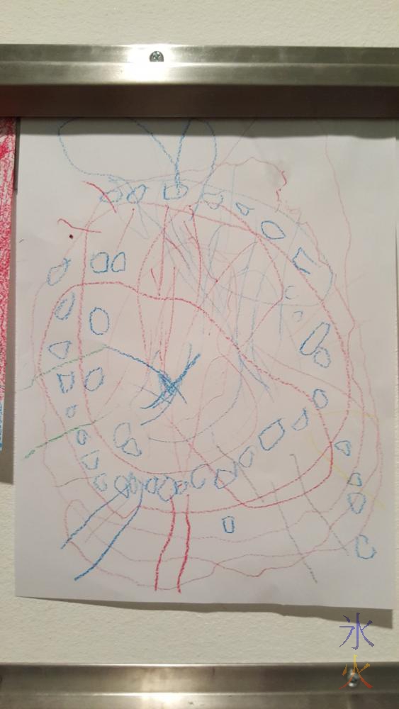 7yo's maze drawing