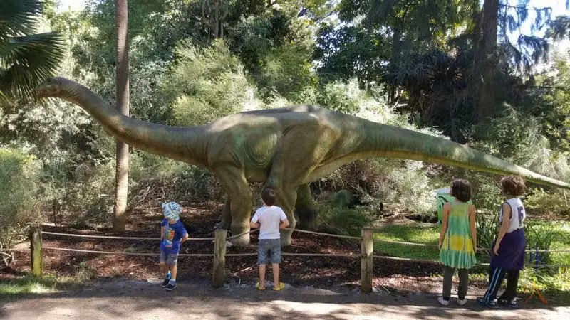 Sauropod at Perth Zoo, WesternAustralia