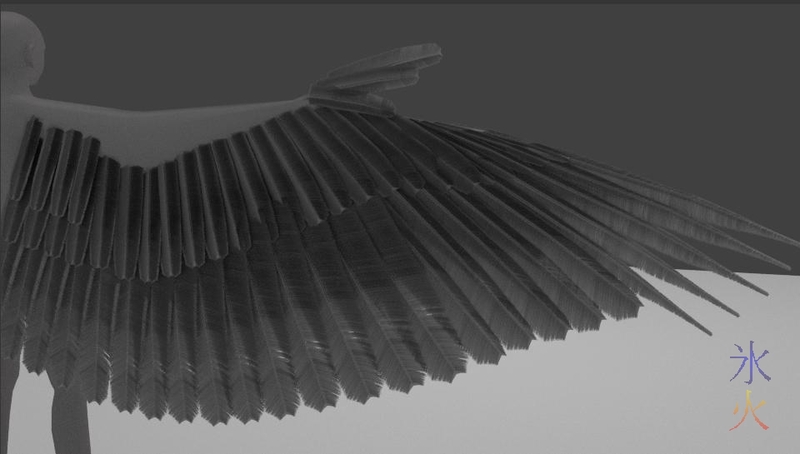 Avian feather progress