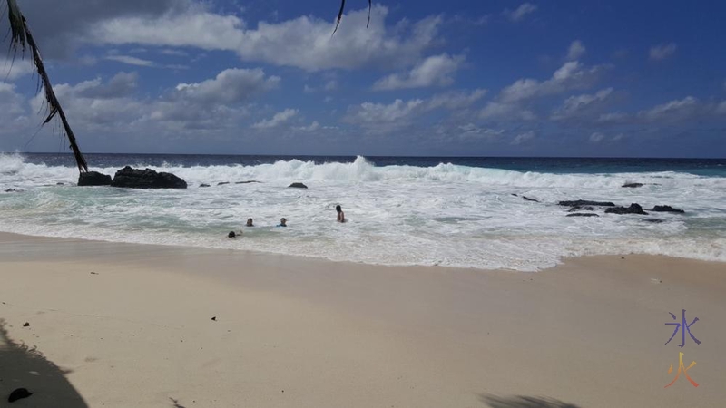 Where did the rock pools go? Dolly Beach Christmas Island