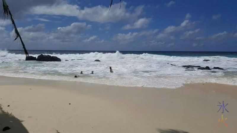 Where did the rock pools go? Dolly Beach Christmas Island