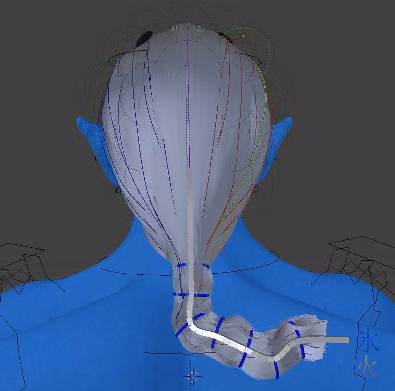 Rigged hair!