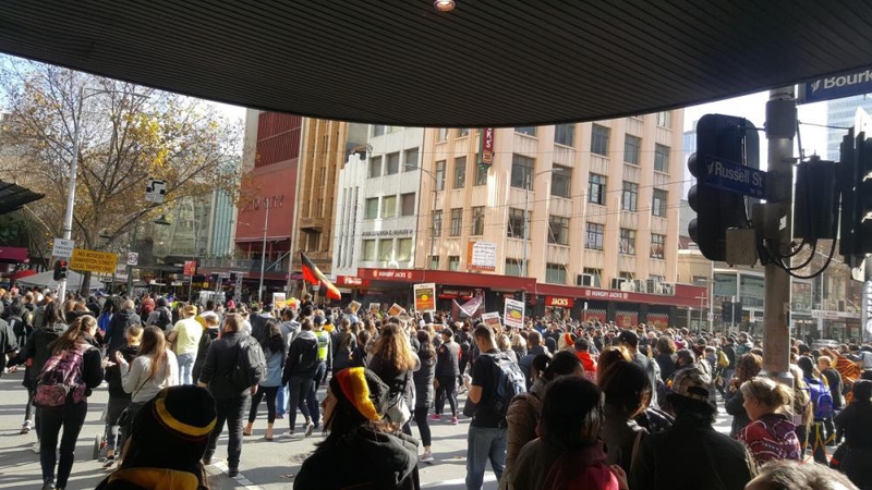 NAIDOC march, Melbourne, Victoria, Australia