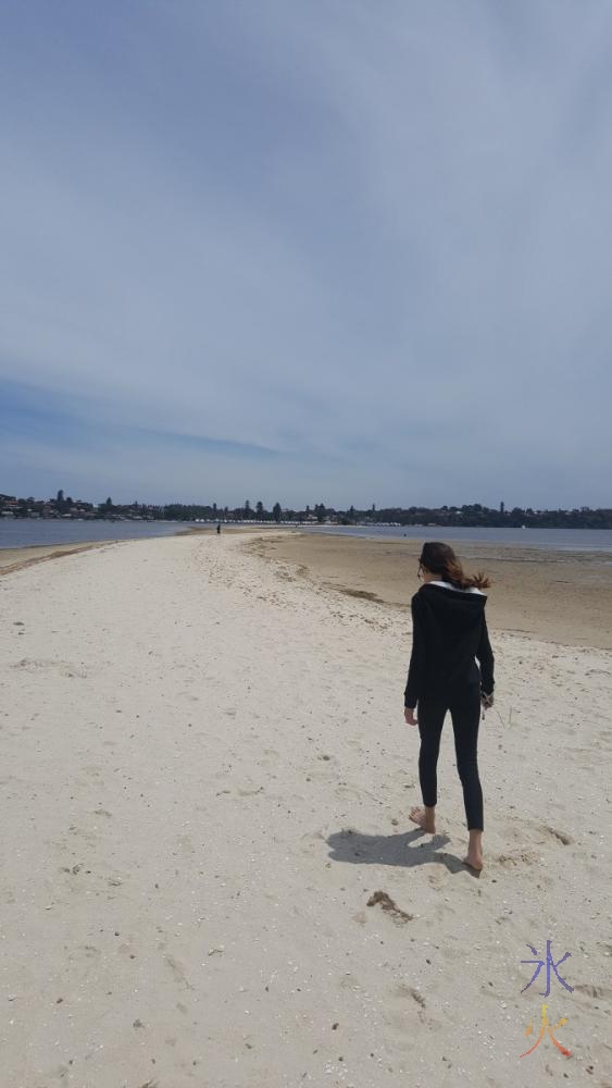 11yo-9yo-walking-on-sandbar-pt-walter