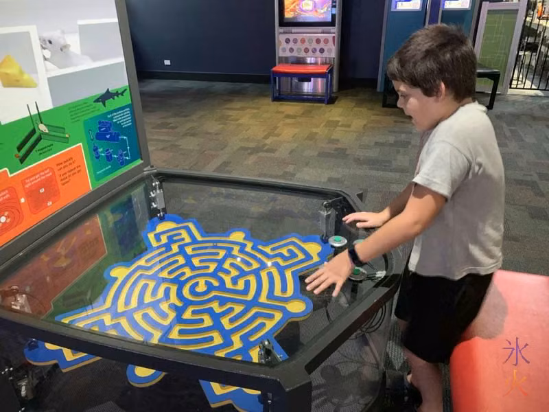 ball maze, Scitech, Perth, Western Australia