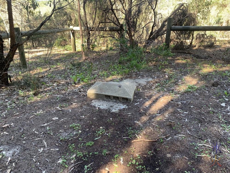 small sculpture at Piney Lakes Reserve, Bateman, Western Australia