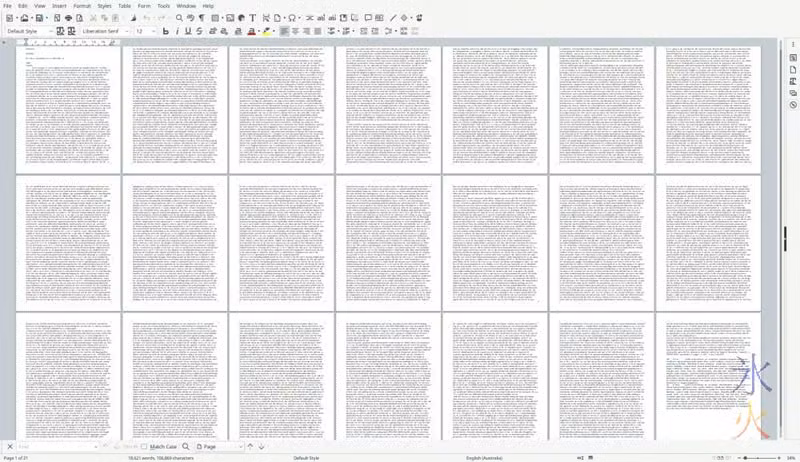 sql dump file in LibreOffice