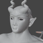 retopo in retopoflow in Blender 2.8