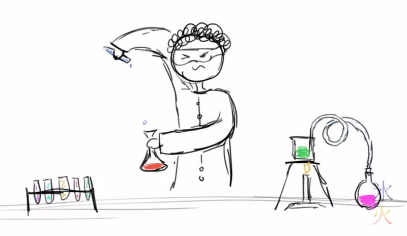 not sure chemicals are supposed to be mixed like that