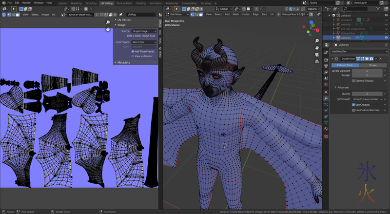 uv mapping in Blender 2.9