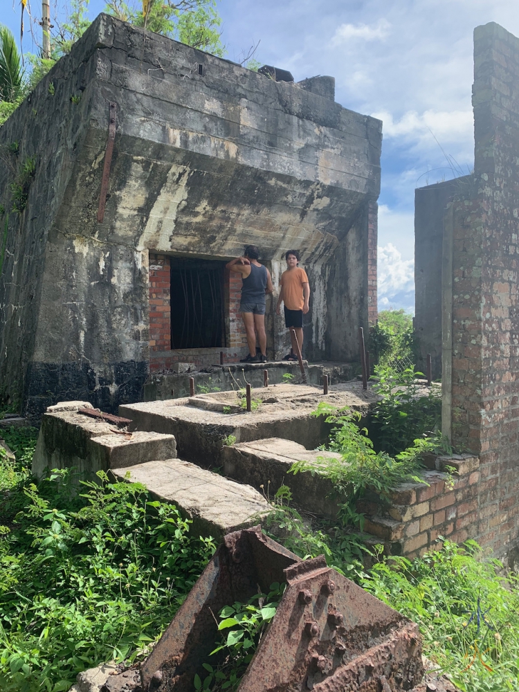 South Point Village bunker thing window side