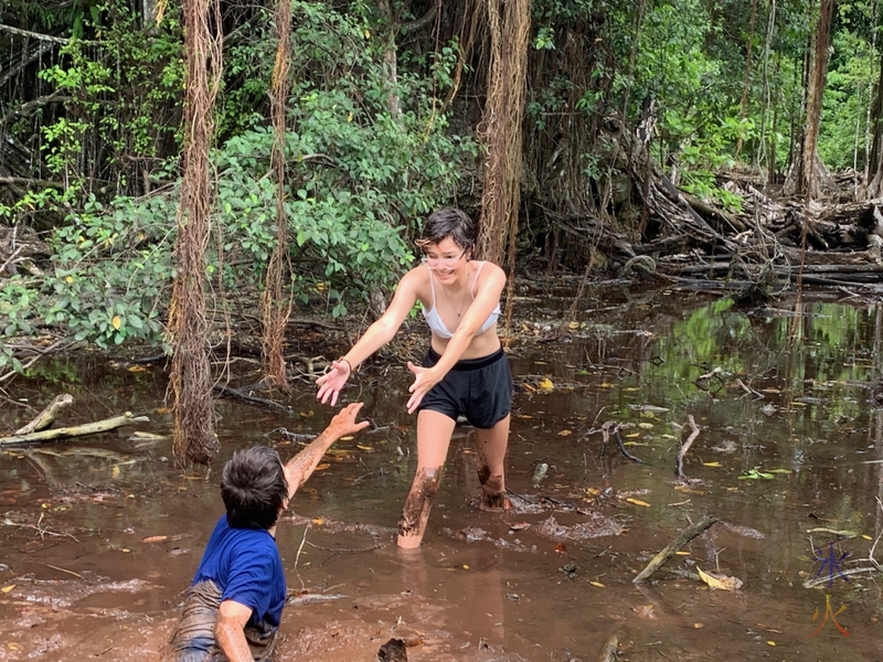 mud flat shenanigans 2, Hugh's Dale, Christmas Island