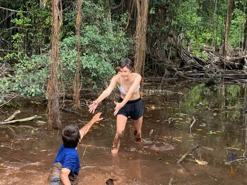 mud flat shenanigans 2, Hugh's Dale, Christmas Island