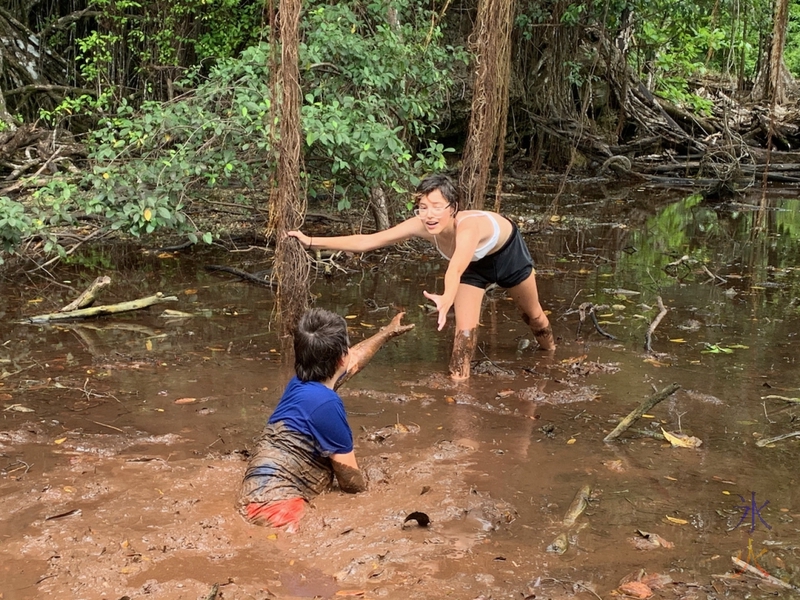 mud flat shenanigans 3, Hugh's Dale, Christmas Island