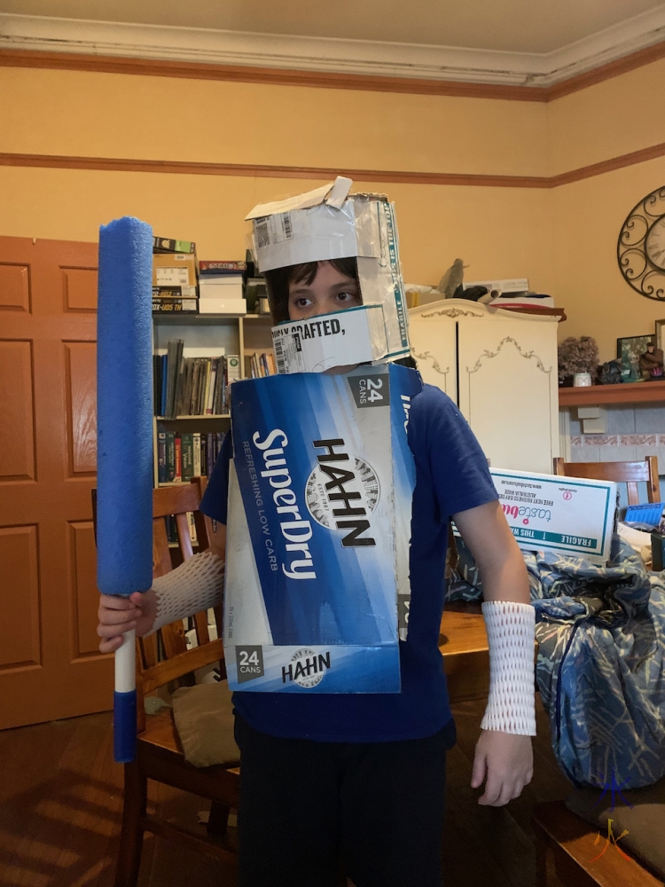 cardboard suit of armour